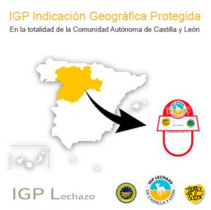 Área Geográfica IGP Lechazo