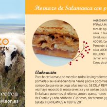 Hornazo de Salamanca con pierna de Lechazo