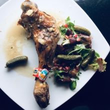 Lechazo asado al horno