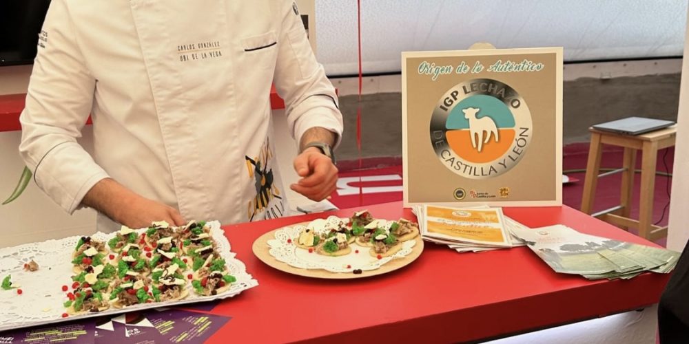 La I.G.P Lechazo de Castilla y León está presente en la XX Concurso Nacional de Pinchos y Tapas en Valladolid
